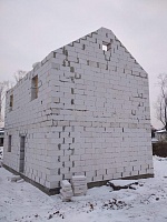 Двухэтажный дом из газосиликатного блока в п.Кармановский